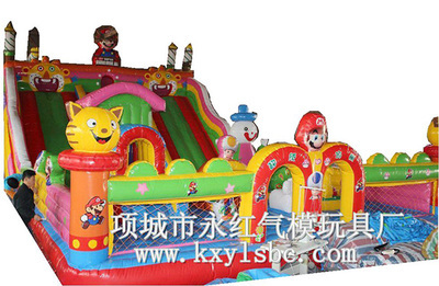 超級瑪麗(120平方)-產品展示-項城市水寨永紅氣模玩具廠